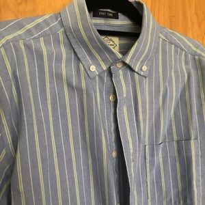 Preppy button down